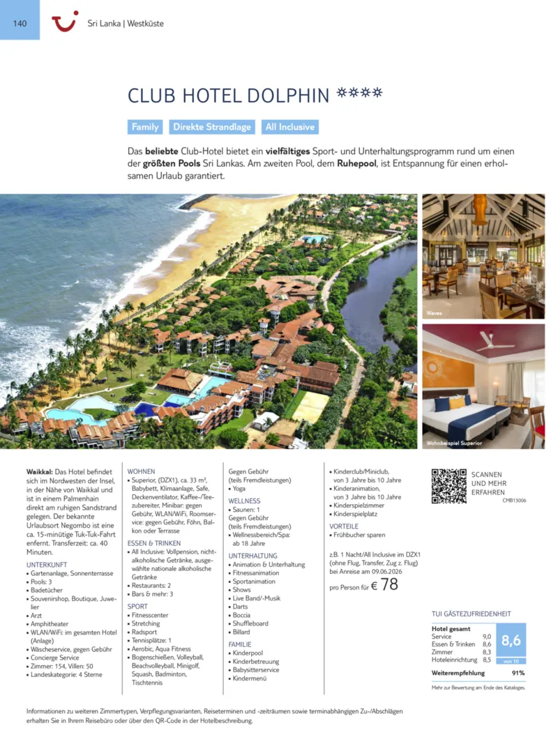 TUI Prospekt vom 13.09.2025, Seite 140