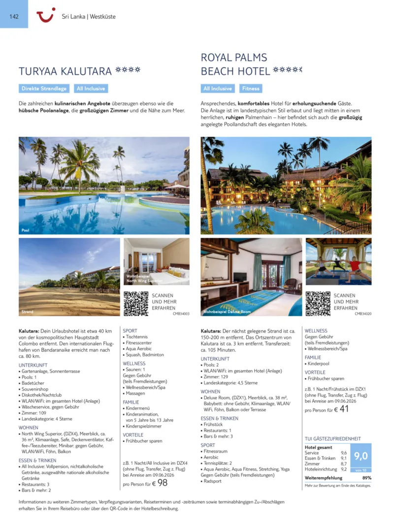 TUI Prospekt vom 13.09.2025, Seite 142