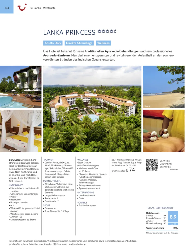 TUI Prospekt vom 13.09.2025, Seite 144