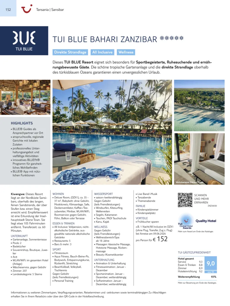 TUI Prospekt vom 13.09.2025, Seite 152