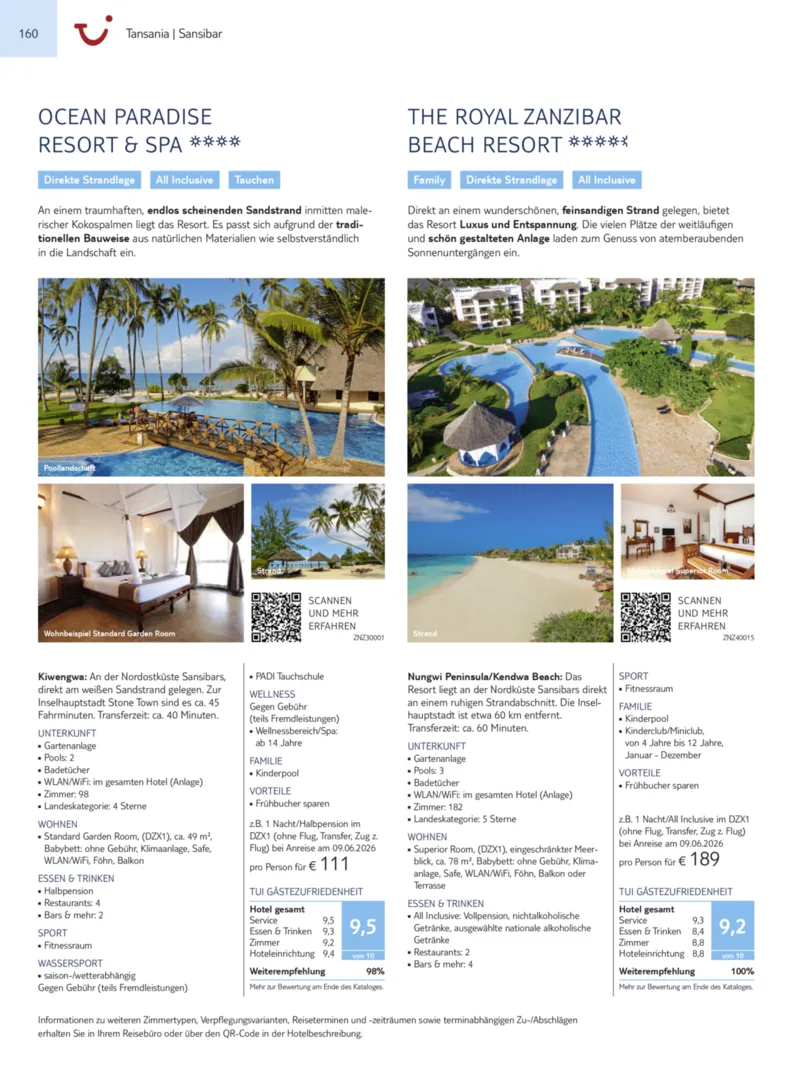 TUI Prospekt vom 13.09.2025, Seite 160