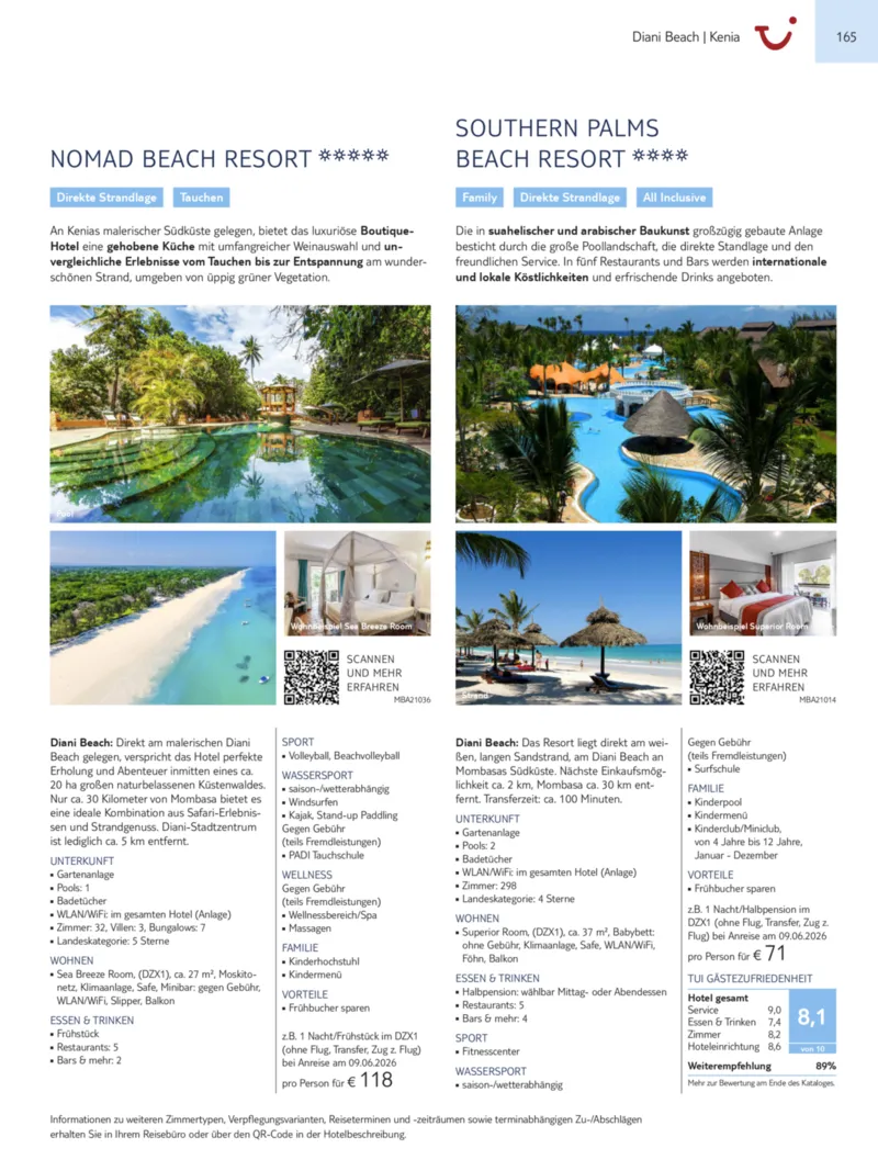 TUI Prospekt vom 13.09.2025, Seite 165