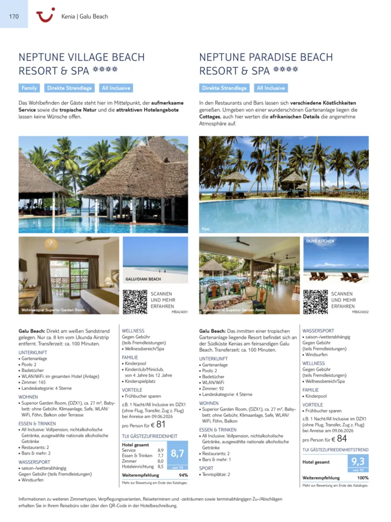 TUI Prospekt vom 13.09.2025, Seite 170