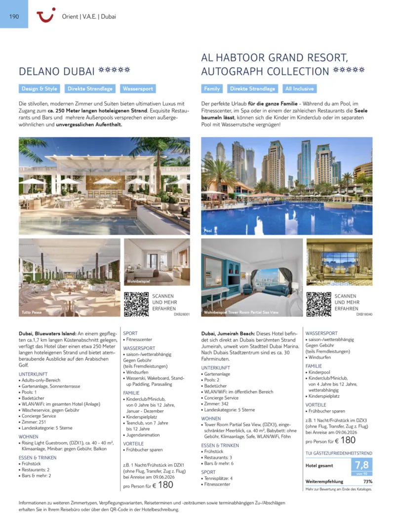 TUI Prospekt vom 13.09.2025, Seite 190
