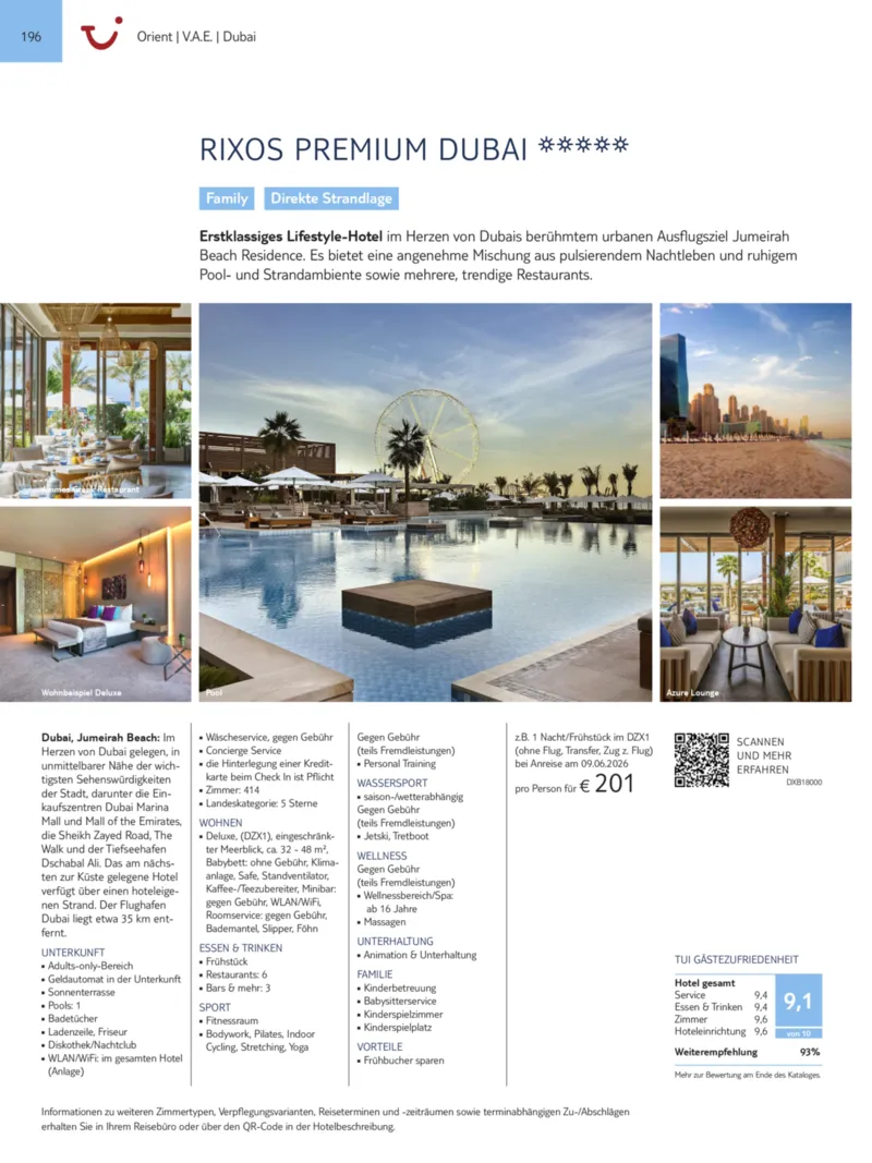 TUI Prospekt vom 13.09.2025, Seite 196