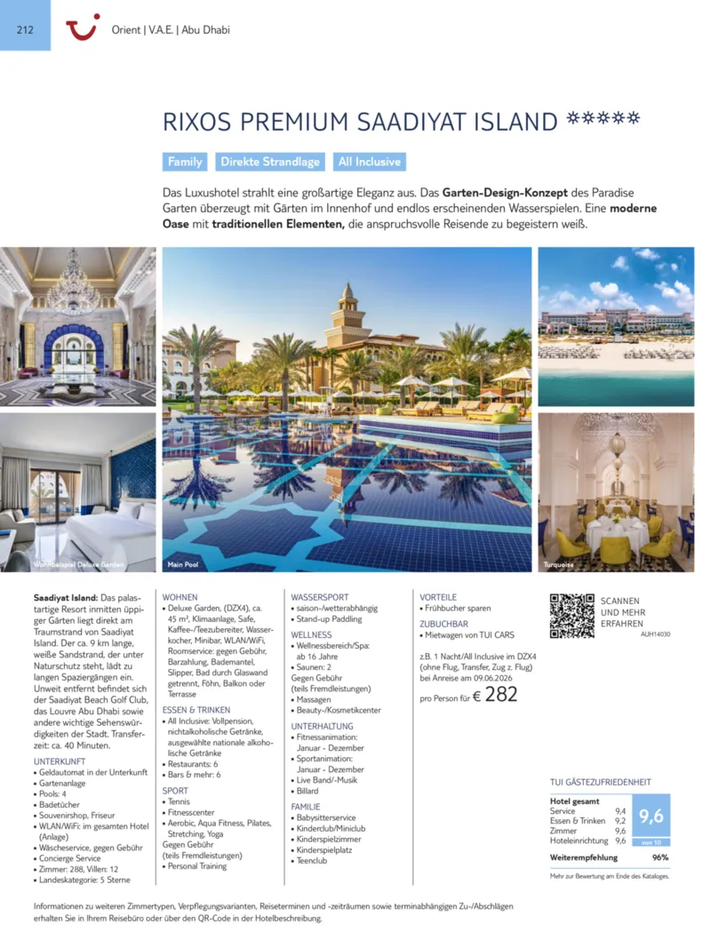 TUI Prospekt vom 13.09.2025, Seite 212