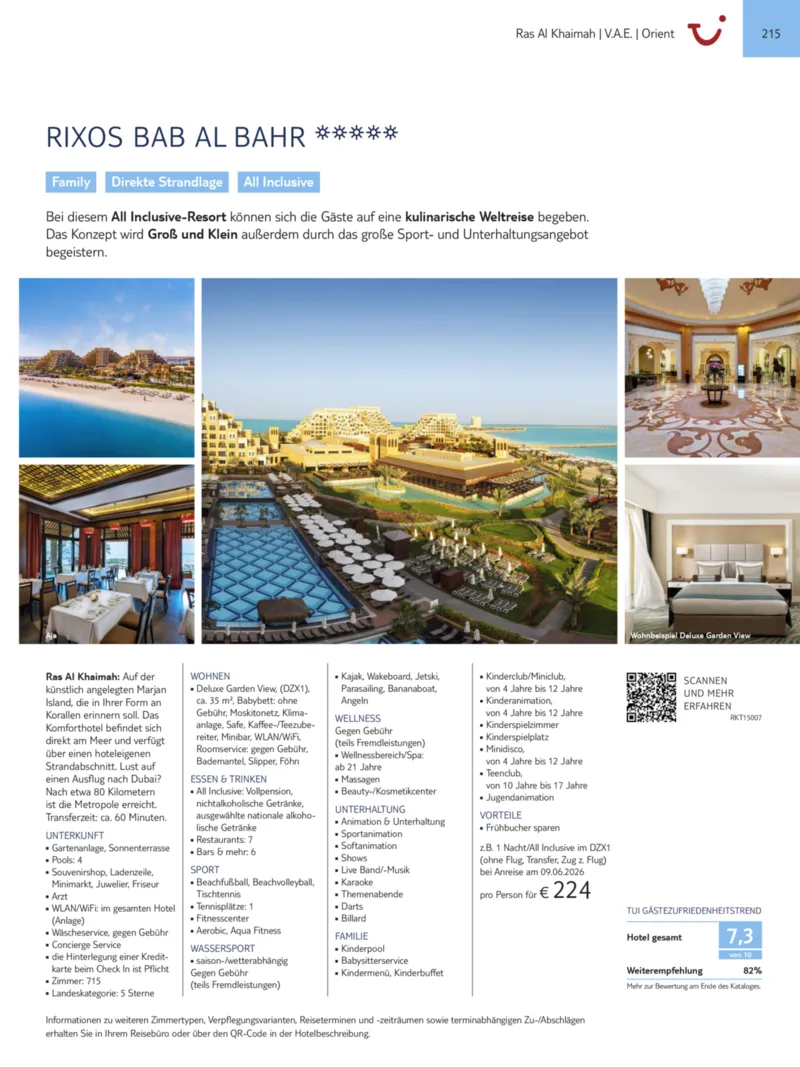 TUI Prospekt vom 13.09.2025, Seite 215