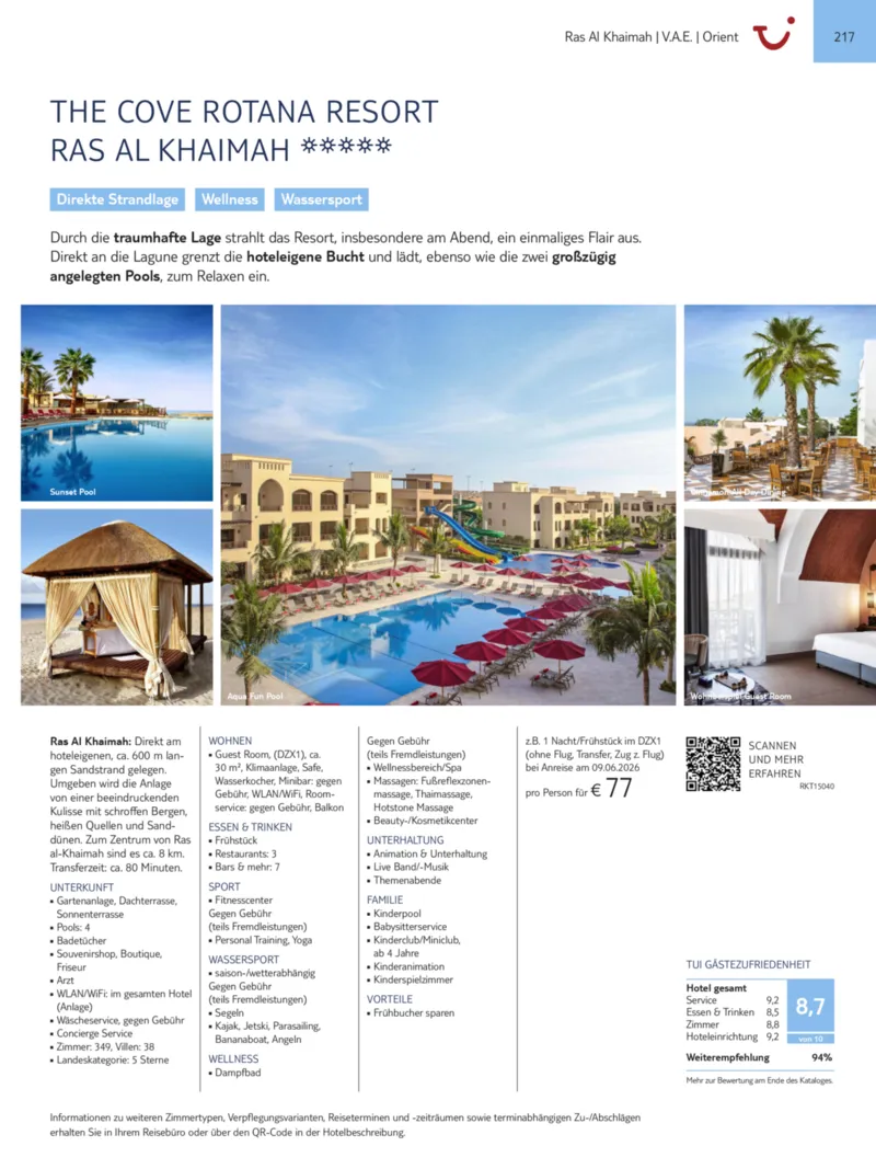 TUI Prospekt vom 13.09.2025, Seite 217