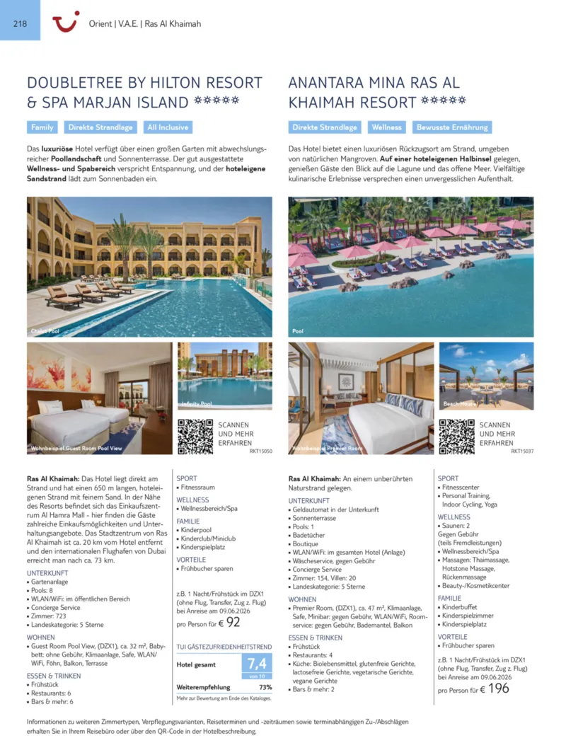 TUI Prospekt vom 13.09.2025, Seite 218