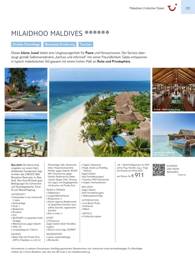 TUI Prospekt vom 13.09.2025, Seite 231