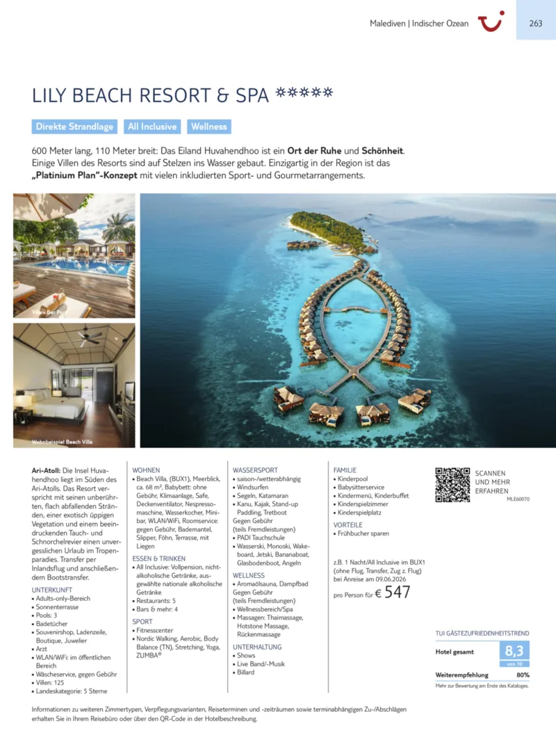 TUI Prospekt vom 13.09.2025, Seite 263