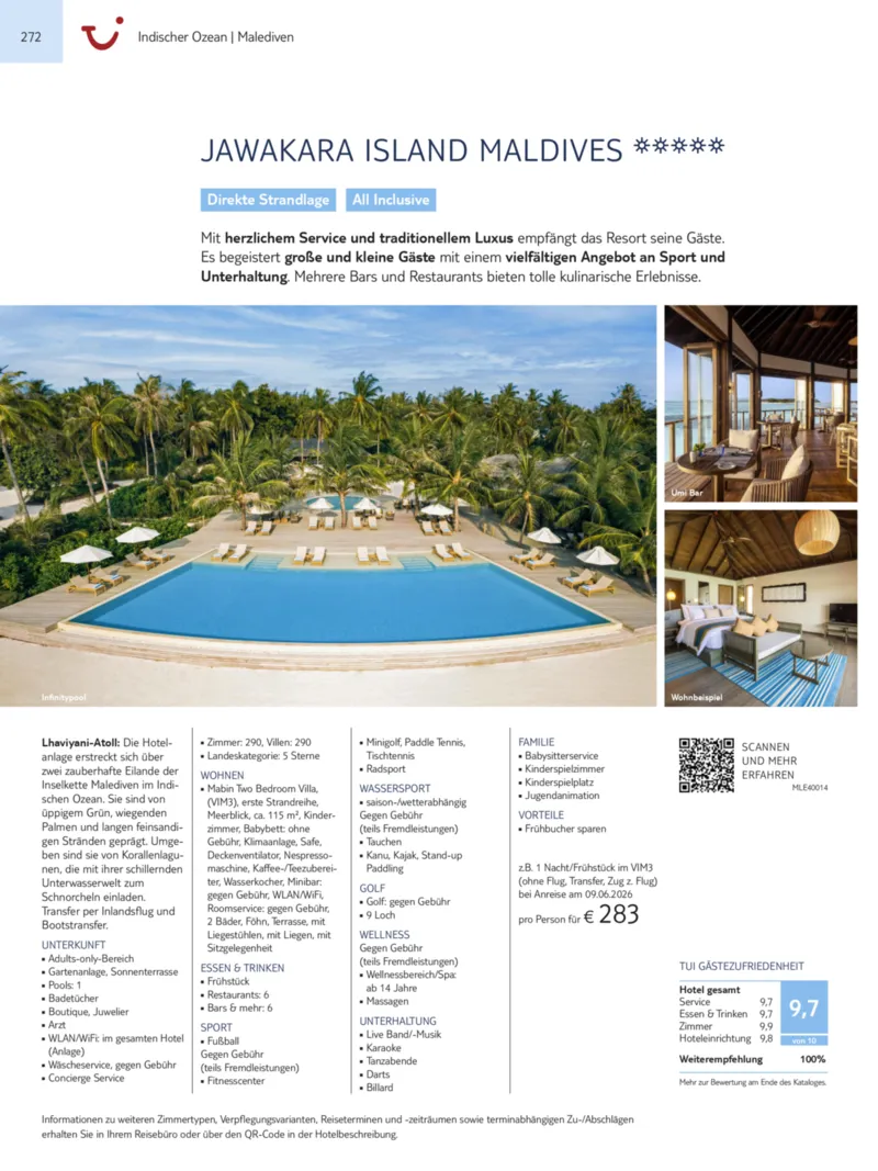 TUI Prospekt vom 13.09.2025, Seite 272