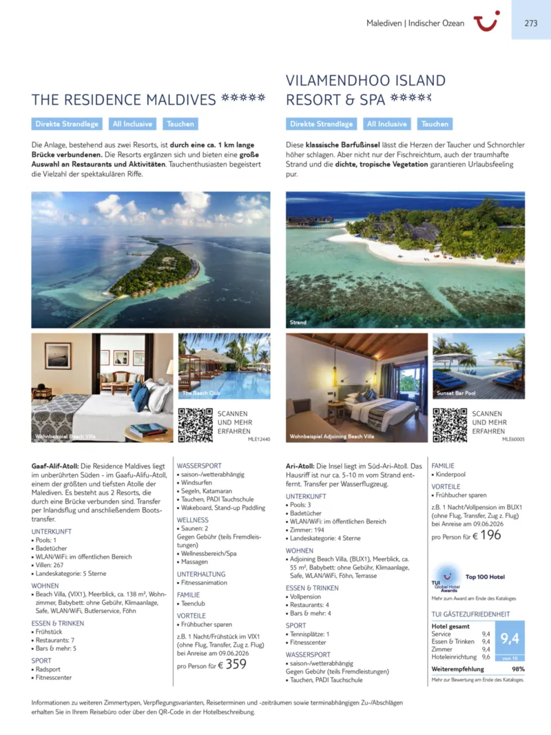 TUI Prospekt vom 13.09.2025, Seite 273