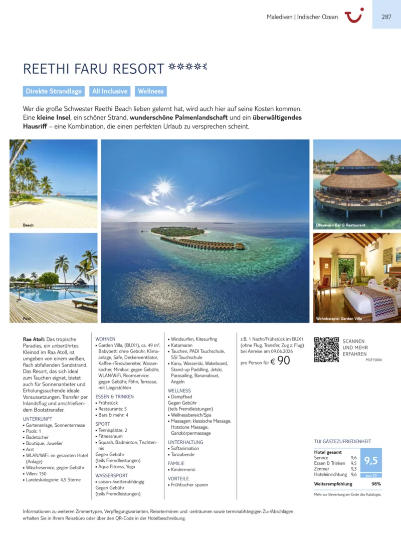 TUI Prospekt vom 13.09.2025, Seite 287