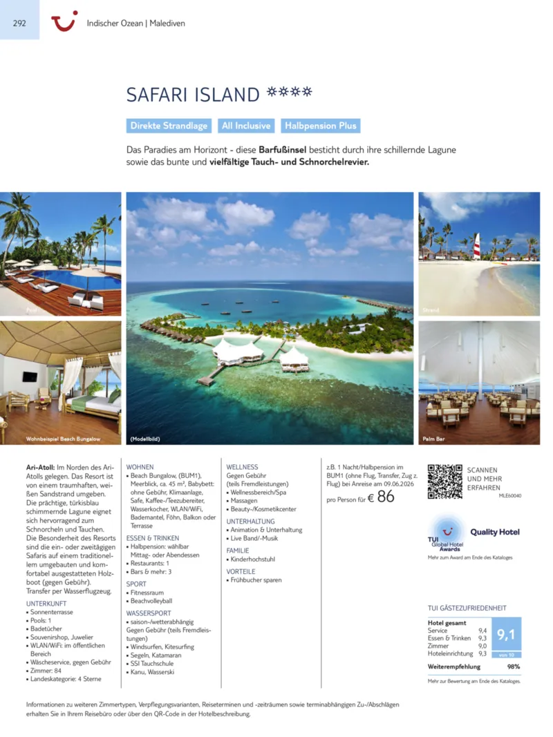 TUI Prospekt vom 13.09.2025, Seite 292