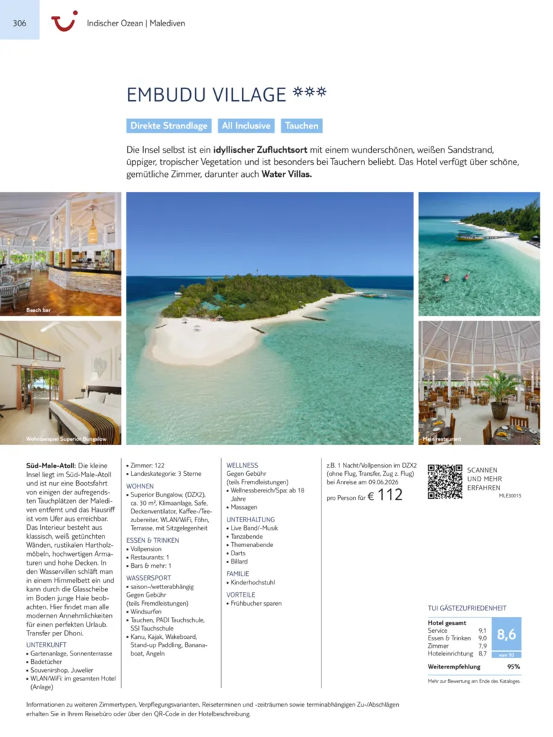 TUI Prospekt vom 13.09.2025, Seite 306