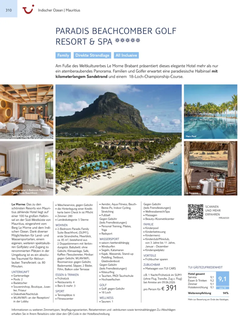 TUI Prospekt vom 13.09.2025, Seite 310