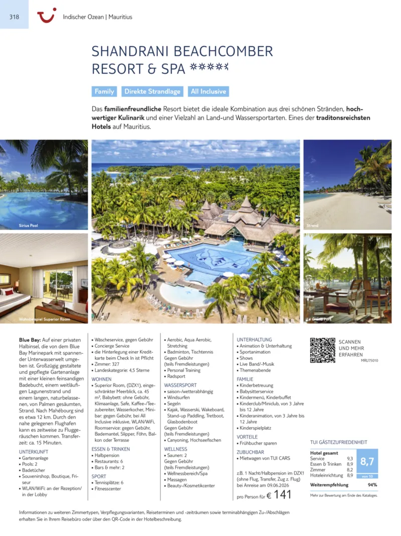 TUI Prospekt vom 13.09.2025, Seite 318