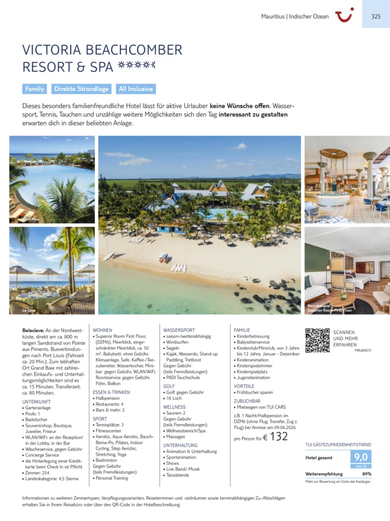 TUI Prospekt vom 13.09.2025, Seite 325