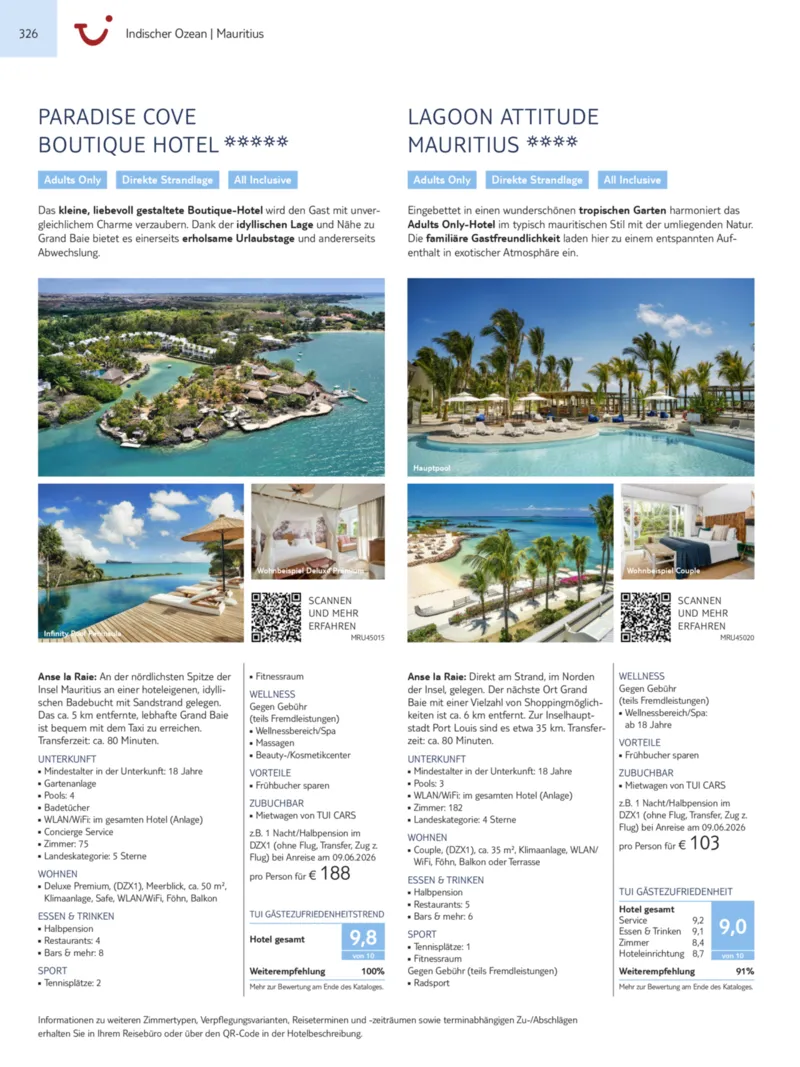 TUI Prospekt vom 13.09.2025, Seite 326