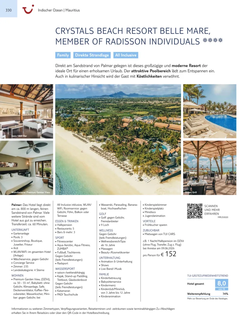 TUI Prospekt vom 13.09.2025, Seite 330