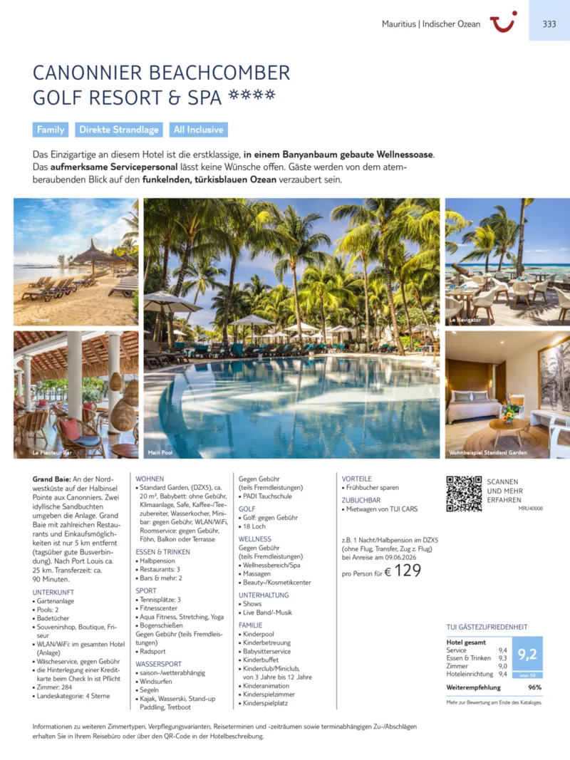 TUI Prospekt vom 13.09.2025, Seite 333