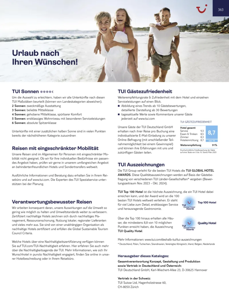 TUI Prospekt vom 13.09.2025, Seite 363