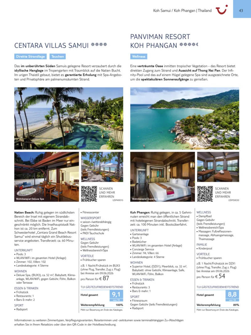 TUI Prospekt vom 13.09.2025, Seite 43