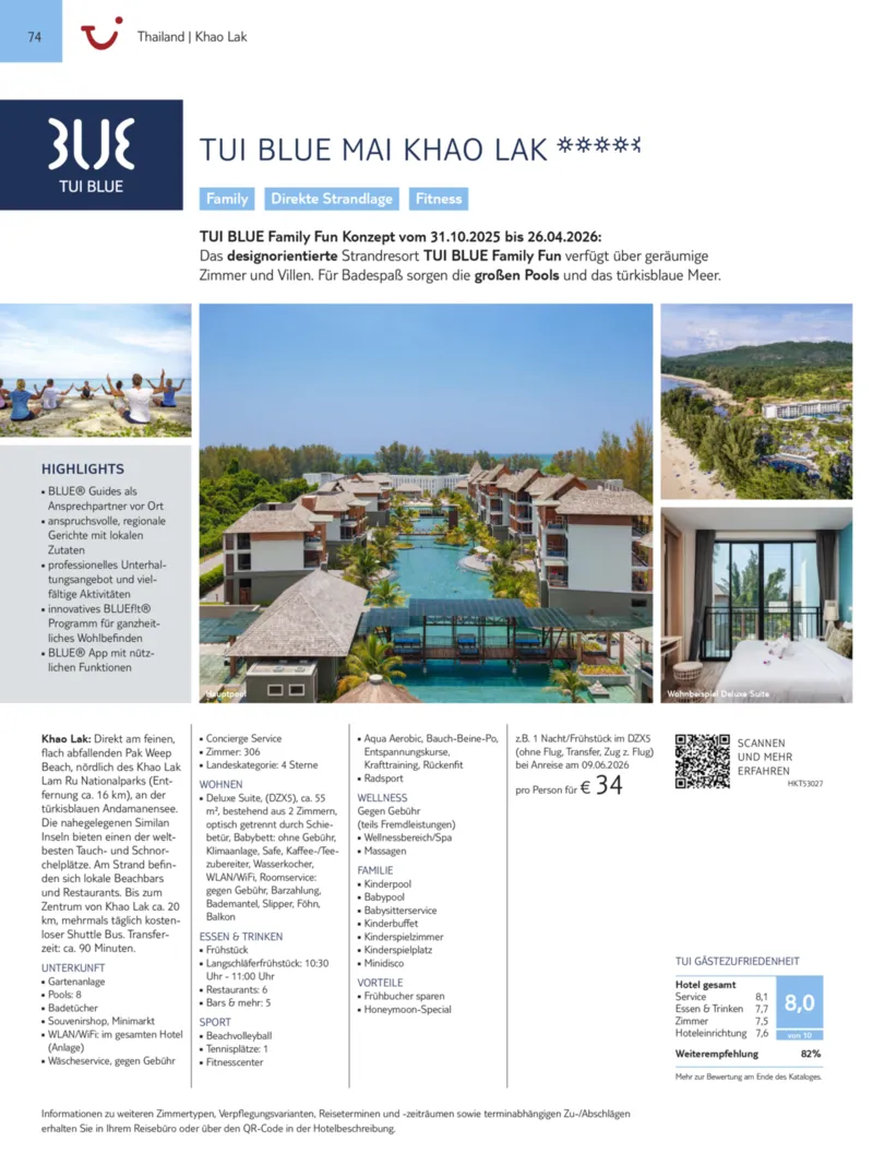 TUI Prospekt vom 13.09.2025, Seite 74