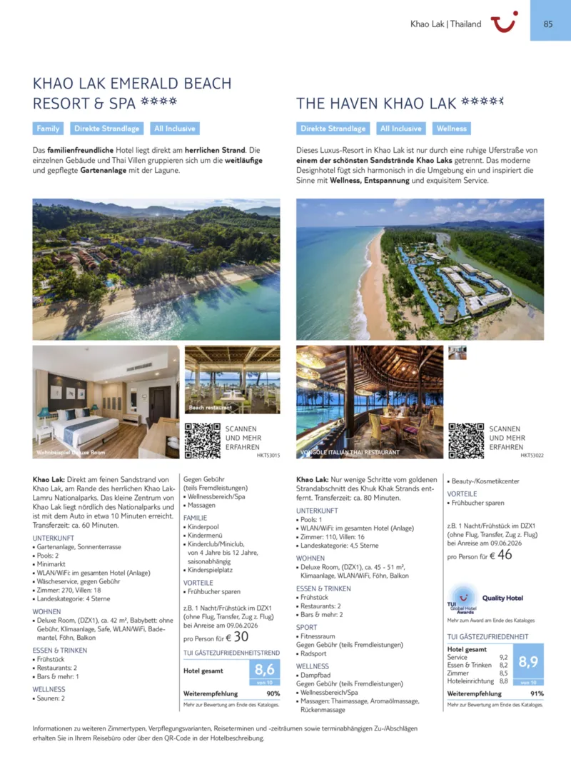 TUI Prospekt vom 13.09.2025, Seite 85