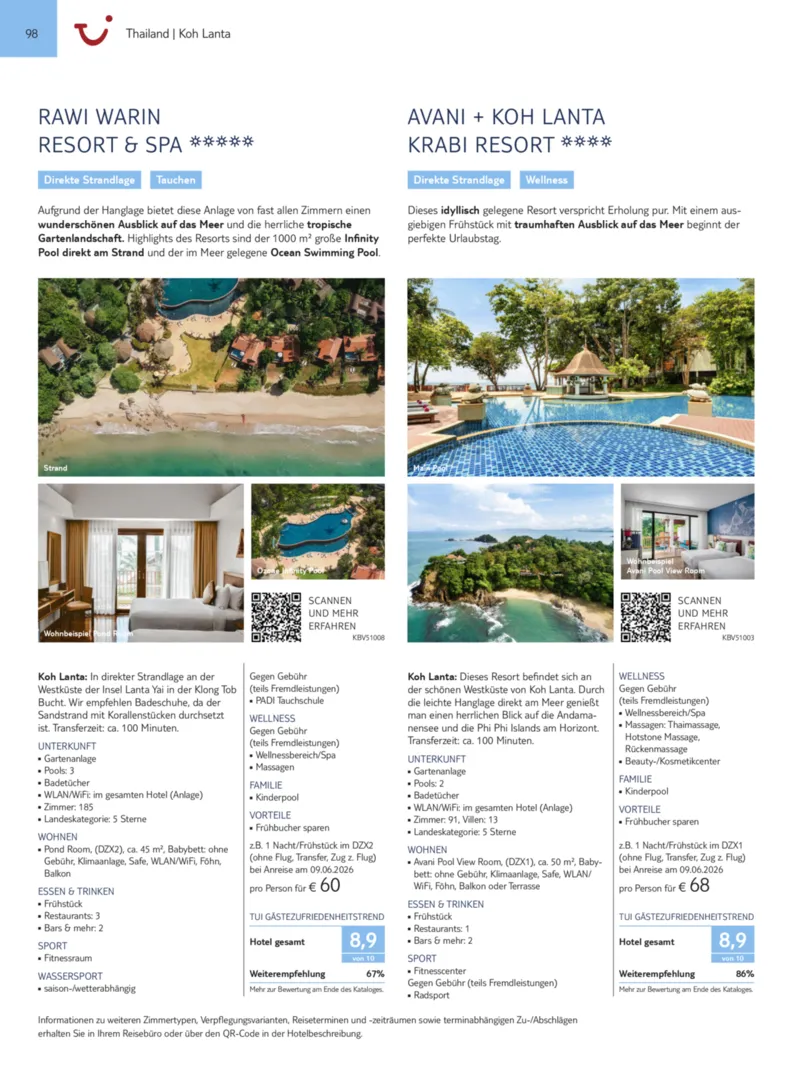 TUI Prospekt vom 13.09.2025, Seite 98