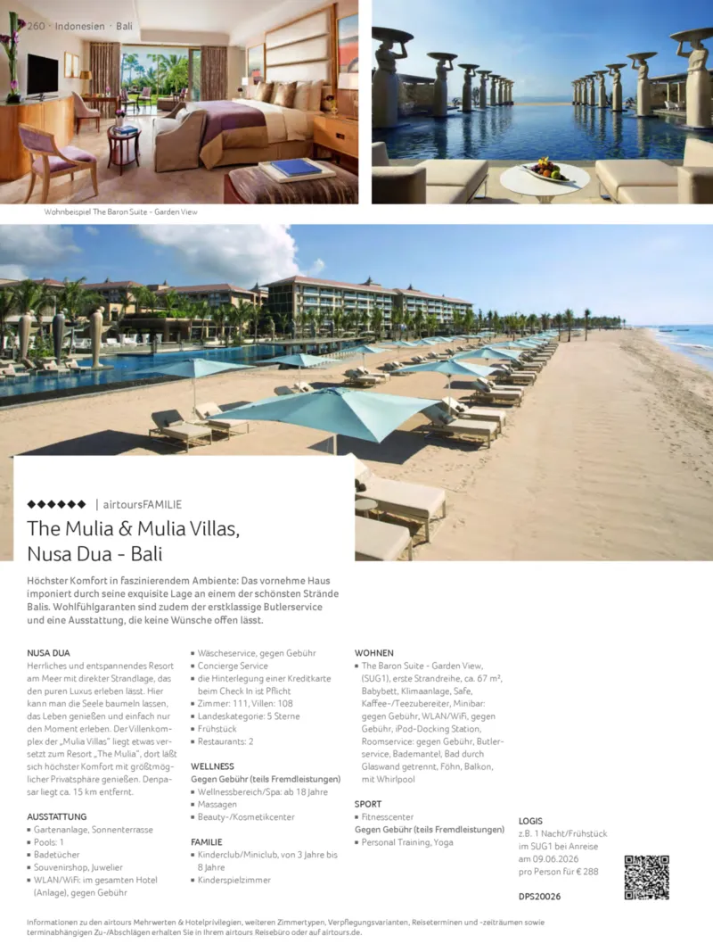TUI Prospekt vom 01.11.2025, Seite 260