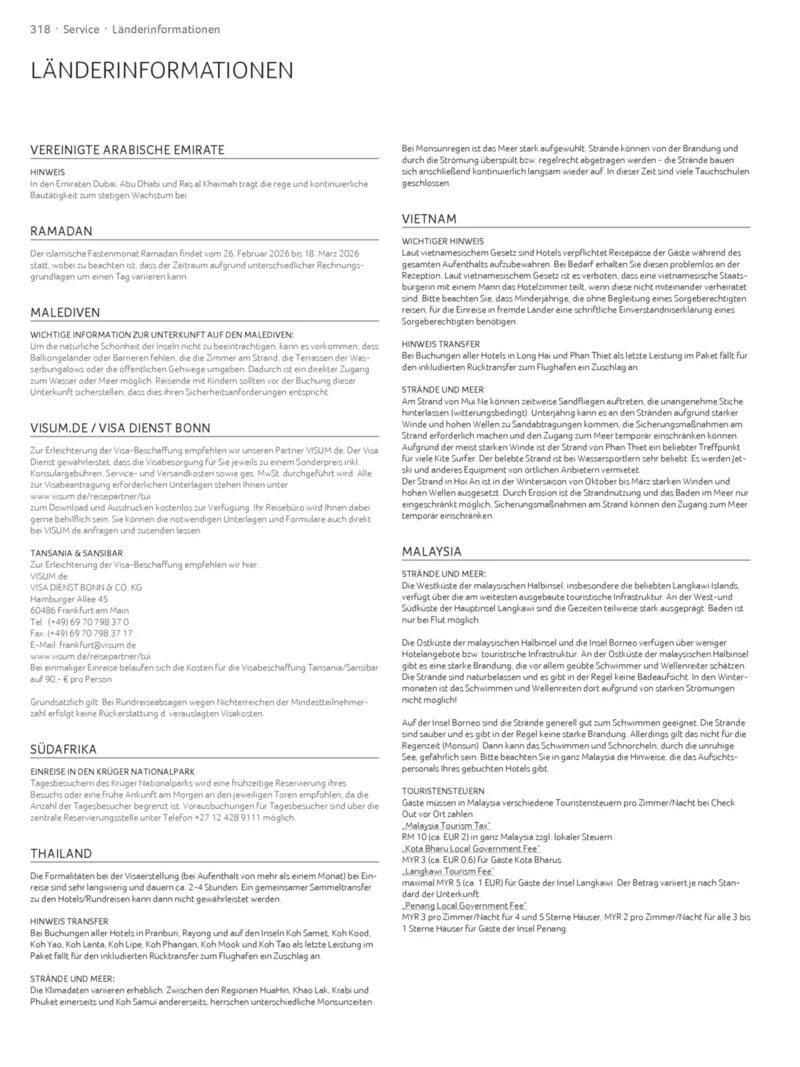TUI Prospekt vom 01.11.2025, Seite 318