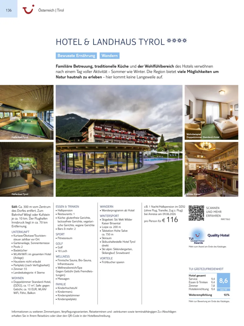 TUI Prospekt vom 01.11.2025, Seite 136