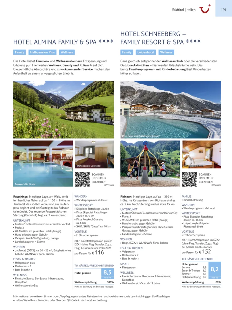 TUI Prospekt vom 01.11.2025, Seite 191