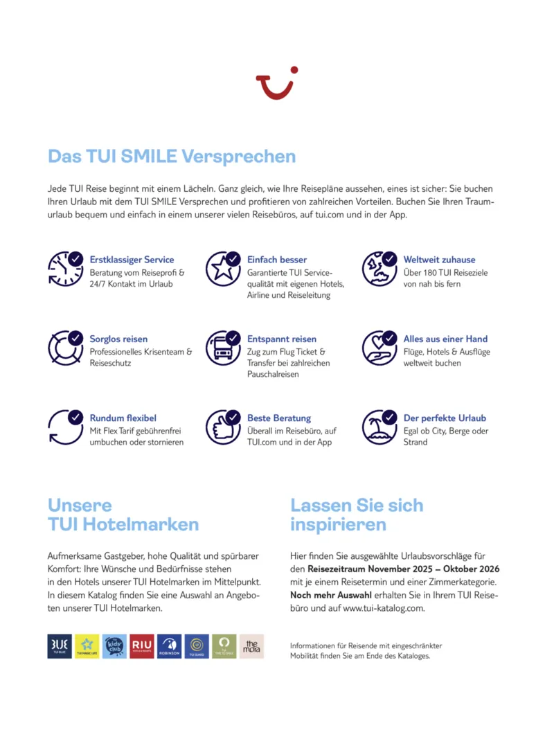 TUI Prospekt vom 01.11.2025, Seite 2