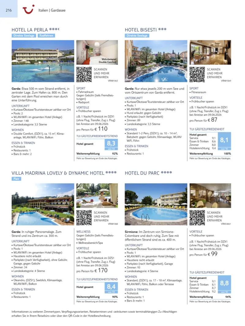 TUI Prospekt vom 01.11.2025, Seite 216