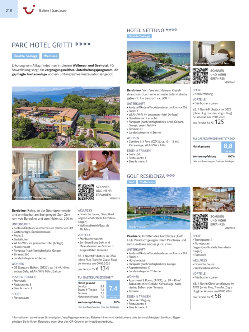 TUI Prospekt vom 01.11.2025, Seite 218