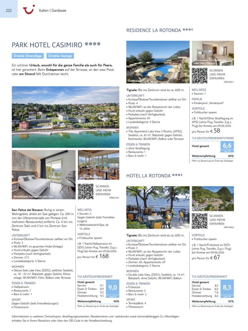 TUI Prospekt vom 01.11.2025, Seite 222