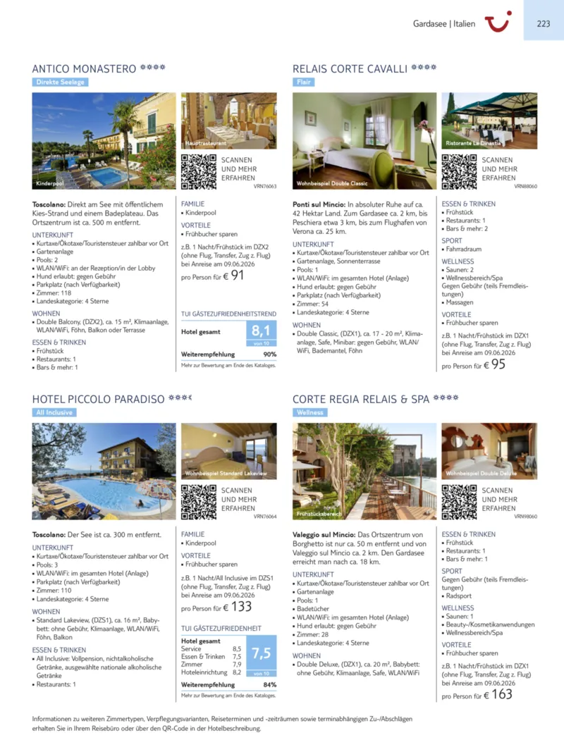 TUI Prospekt vom 01.11.2025, Seite 223