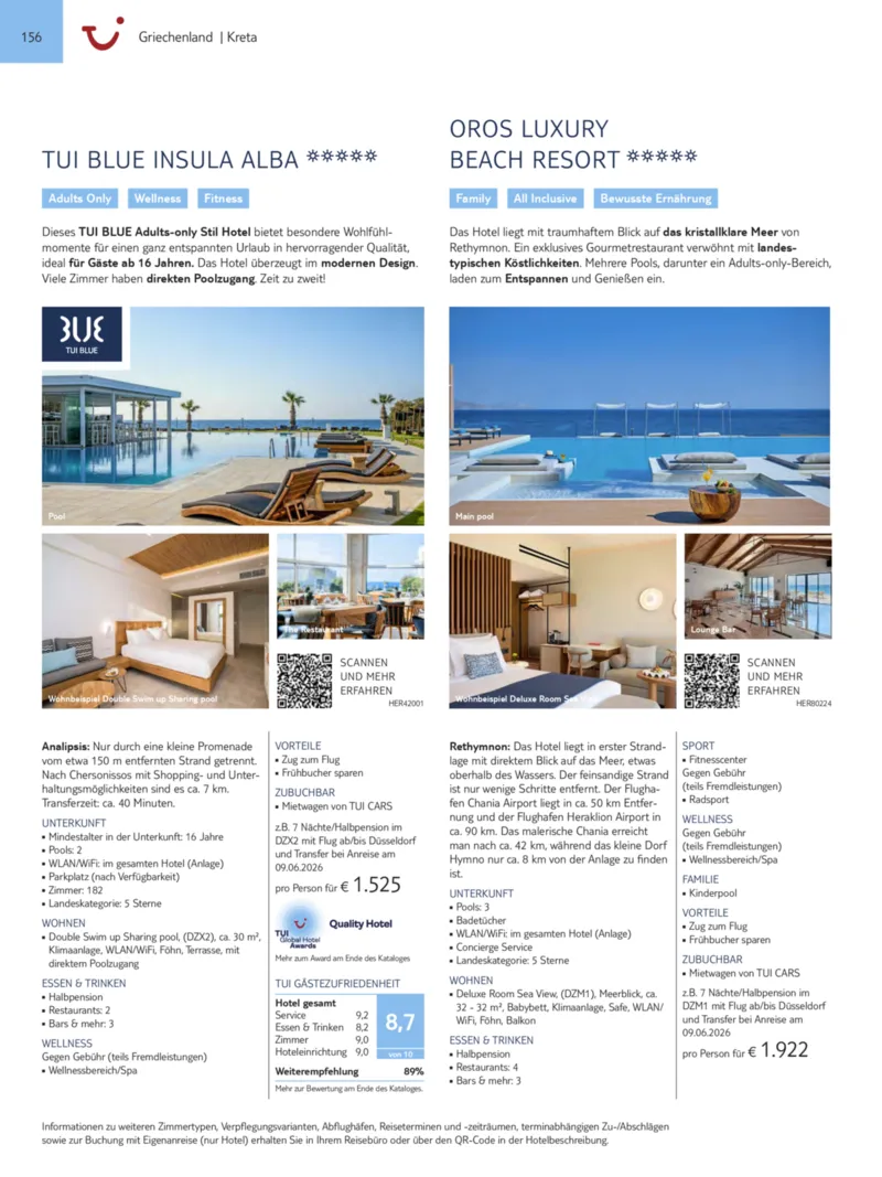 TUI Prospekt vom 03.03.2026, Seite 156