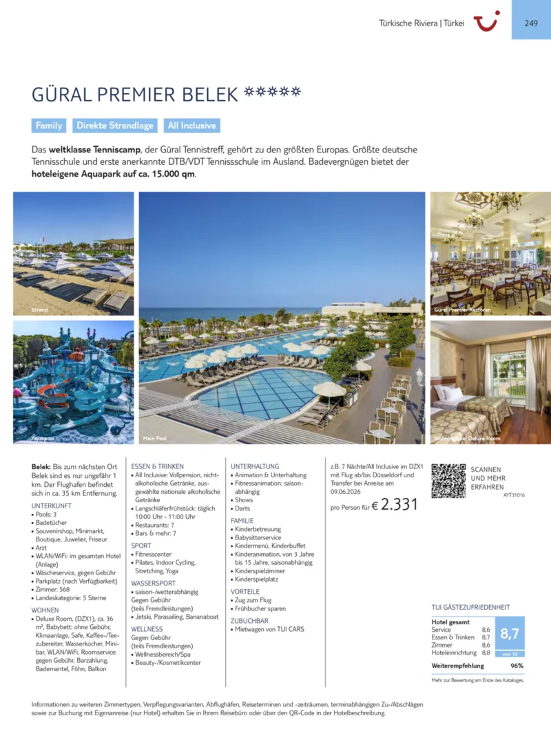 TUI Prospekt vom 03.03.2026, Seite 249