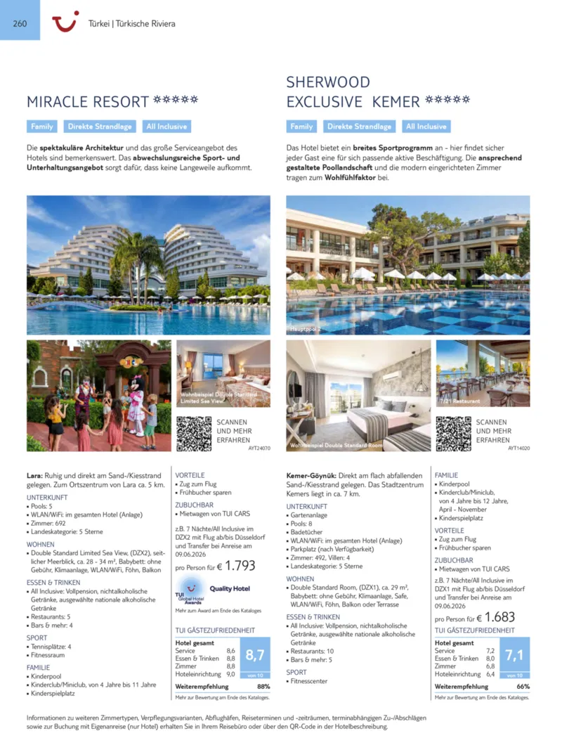 TUI Prospekt vom 03.03.2026, Seite 260