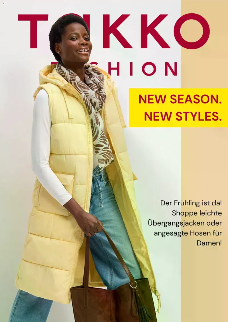 Takko Fashion Prospekt vom 17.03.2026, Seite 1