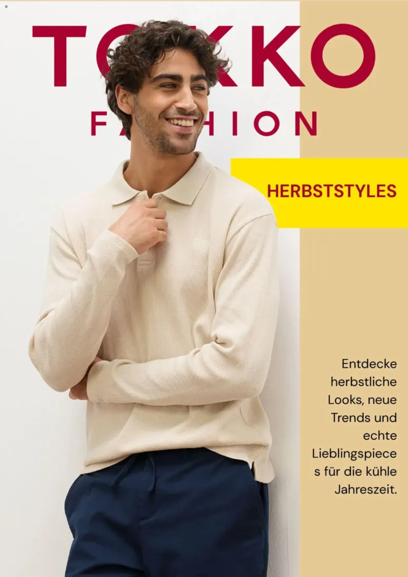 Takko Fashion Prospekt vom 21.09.2026, Seite 1