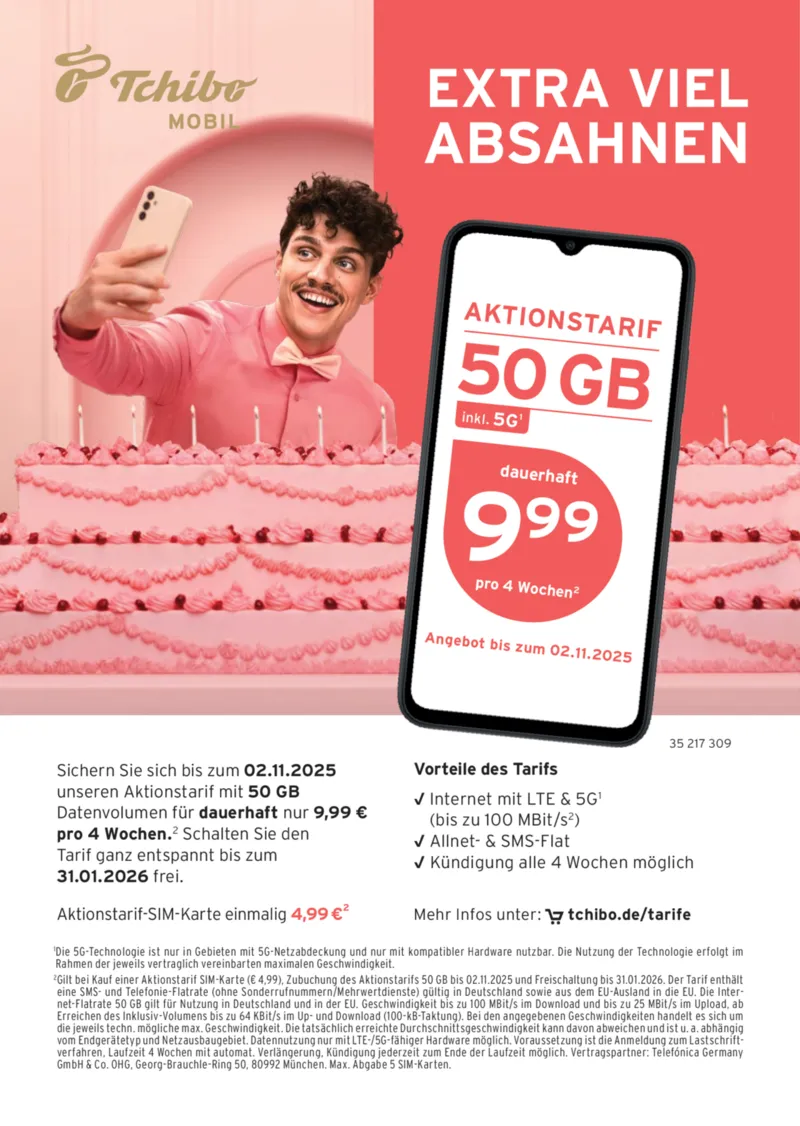 Tchibo Prospekt vom 22.10.2025, Seite 38