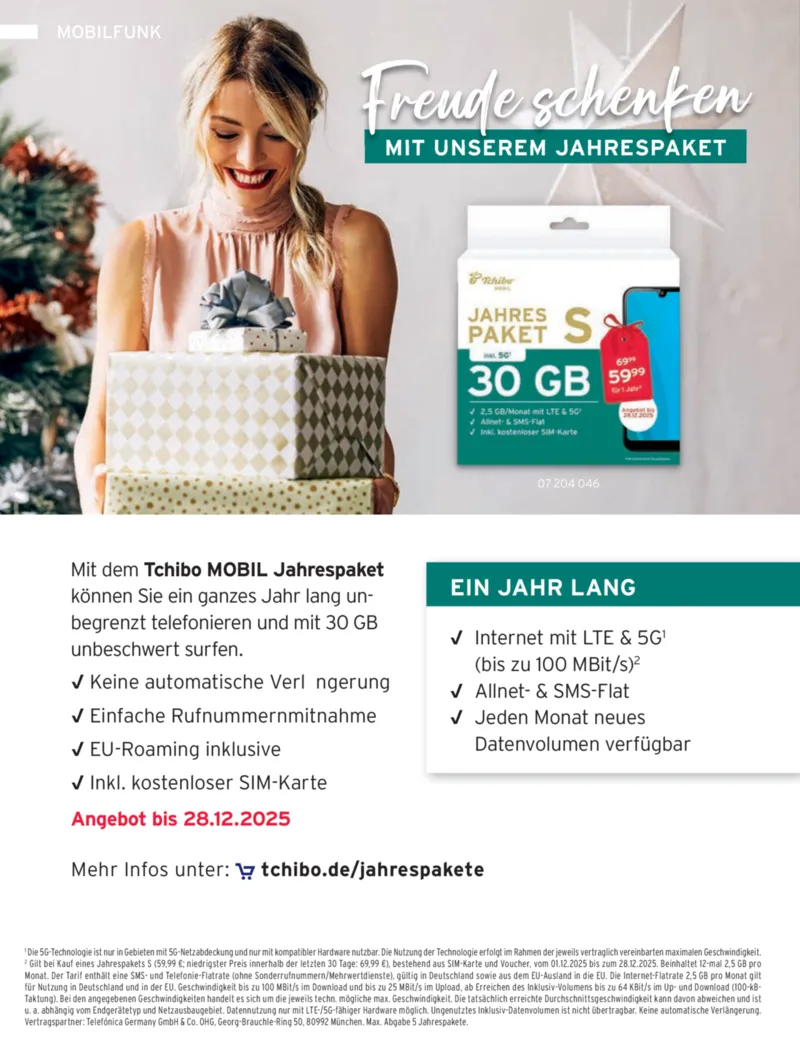 Tchibo Prospekt vom 01.12.2025, Seite 164