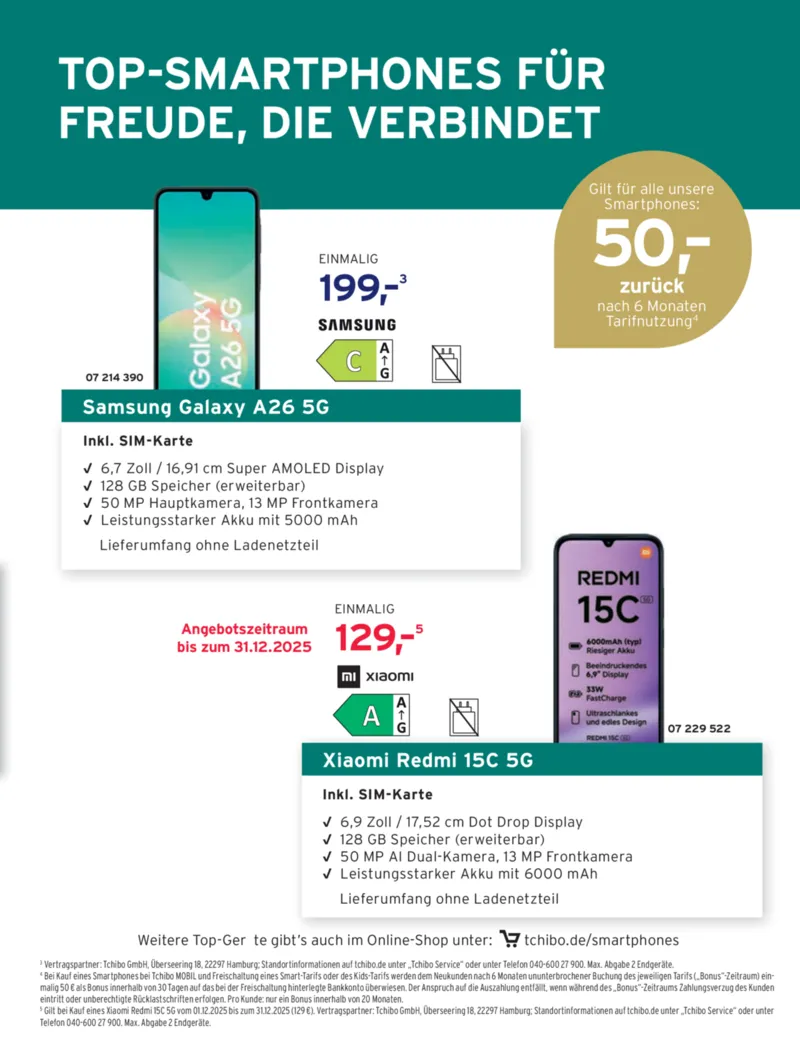 Tchibo Prospekt vom 01.12.2025, Seite 165