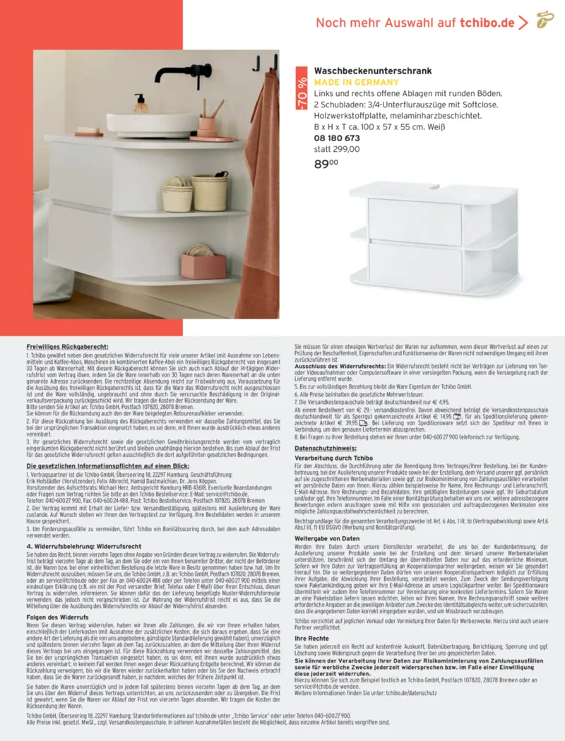 Tchibo Prospekt vom 01.01.2026, Seite 153