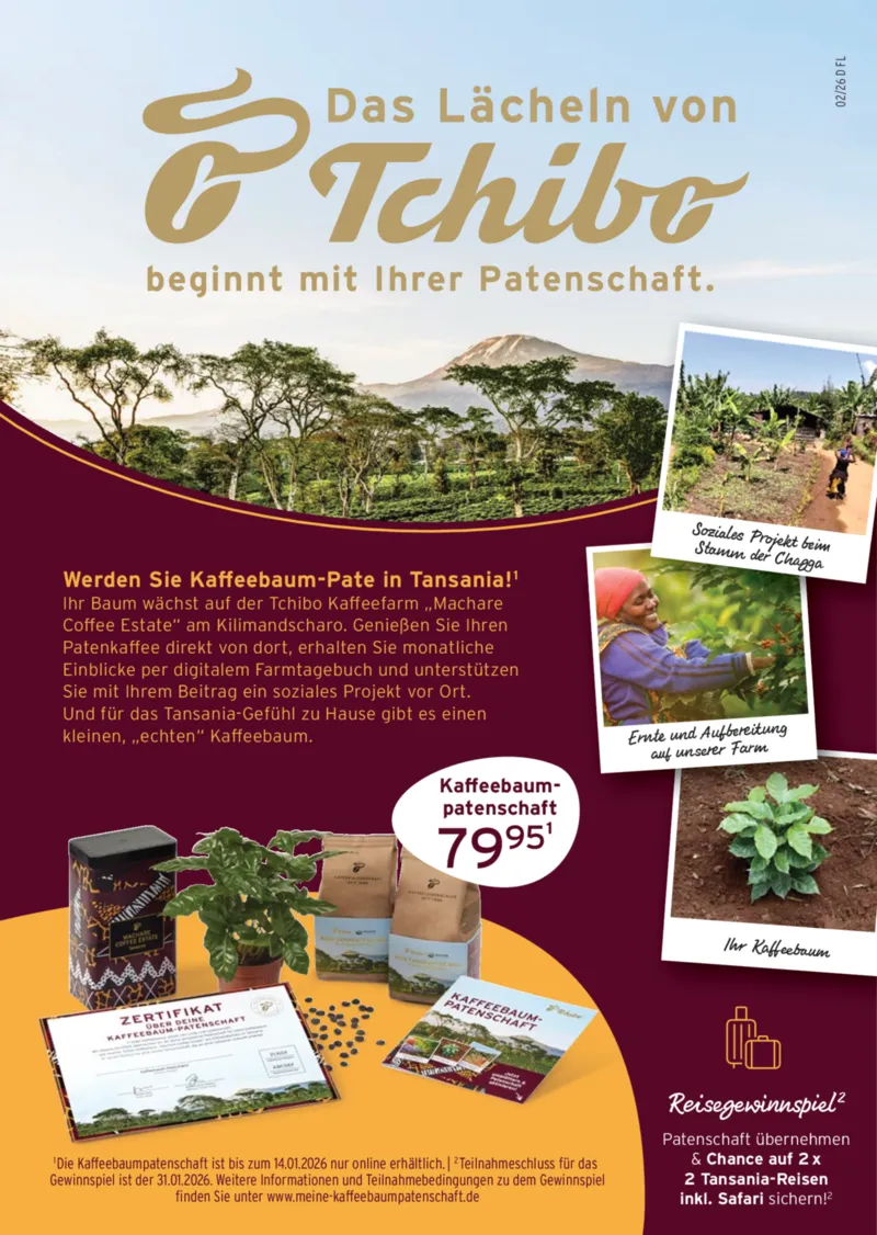Tchibo Prospekt vom 07.01.2026, Seite 40